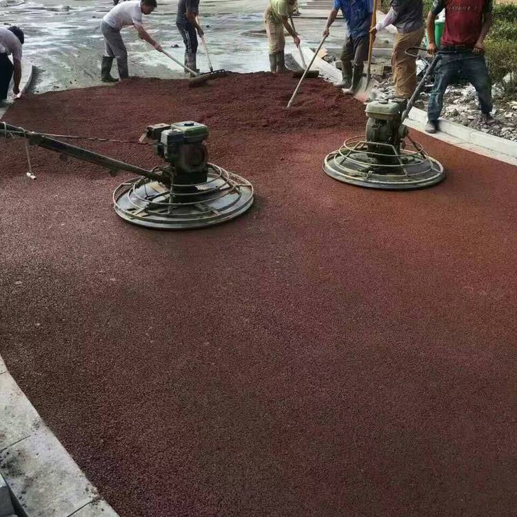 黄埔茅岗南路兰色透水沥青 黄埔茅岗南路兰色透水沥青