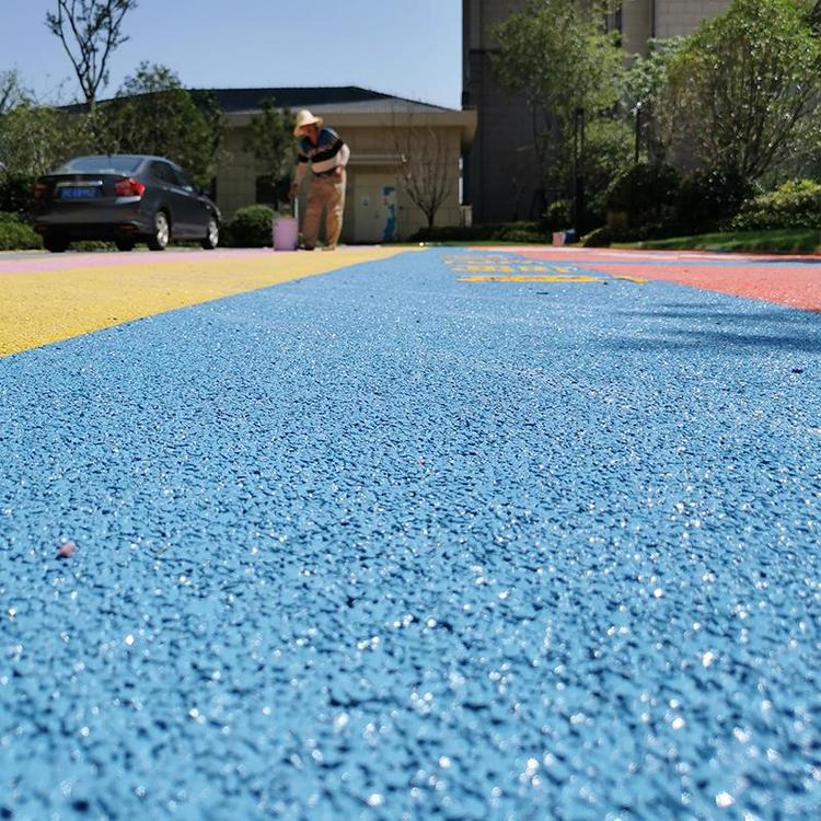 广州彩色透水混凝土施工步骤 广州彩色透水混凝土施工步骤