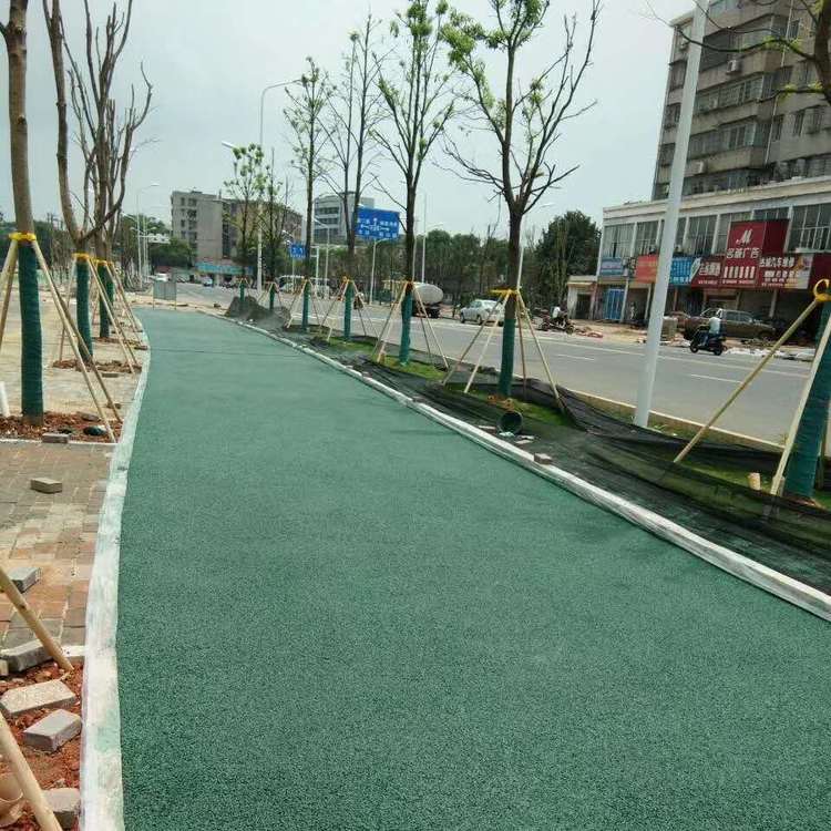 增城彩色透水混凝土的施工做法 增城彩色透水混凝土的施工做法