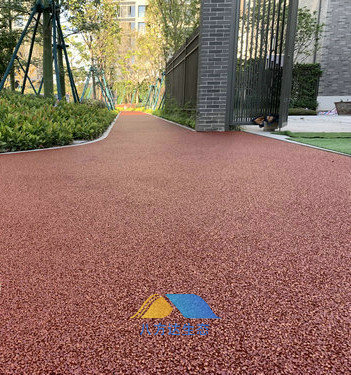 佛山红色透水混凝土项目