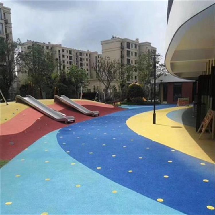 广场透水地坪路面